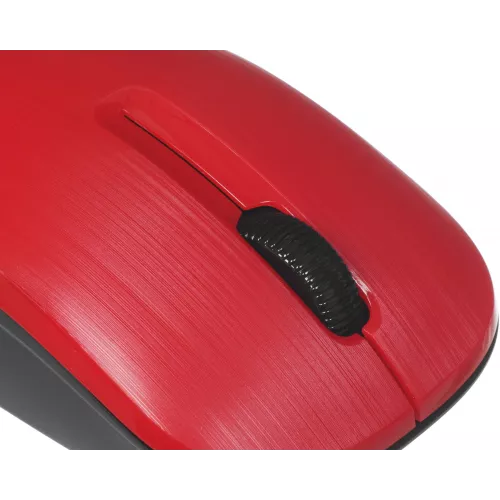 Мышь Оклик 525MW черный/красный оптическая 1000dpi беспров. USB для ноутбука 3but (1090720)