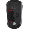 Мышь Оклик 525MW черный/красный оптическая 1000dpi беспров. USB для ноутбука 3but (1090720)