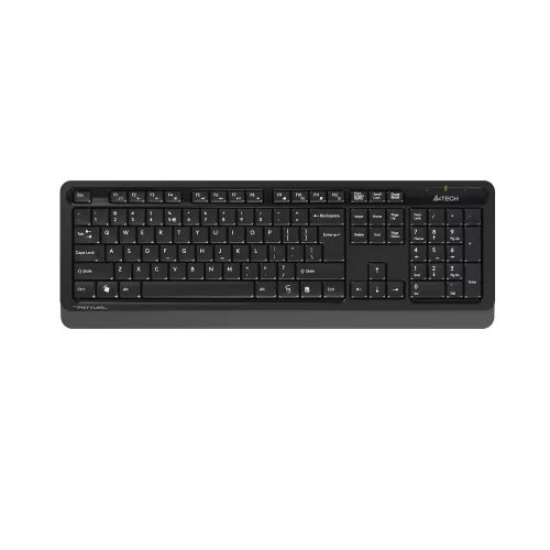 Клавиатура + мышь A4Tech Fstyler FG1010 клав:черный/серый мышь:черный/серый USB беспроводная Multimedia (FG1010 GREY)