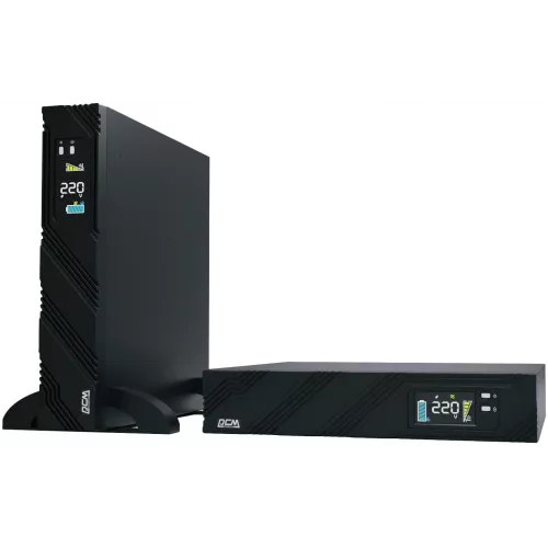 Источник бесперебойного питания Powercom Smart King Pro+ SPR-2000 LCD 1600Вт 2000ВА черный