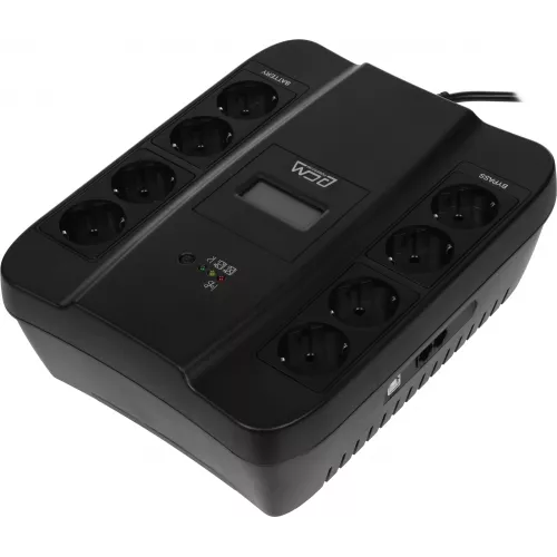 Источник бесперебойного питания Powercom Spider SPD-900U LCD 540Вт 900ВА черный