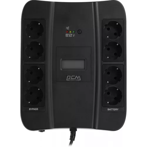 Источник бесперебойного питания Powercom Spider SPD-900U LCD 540Вт 900ВА черный
