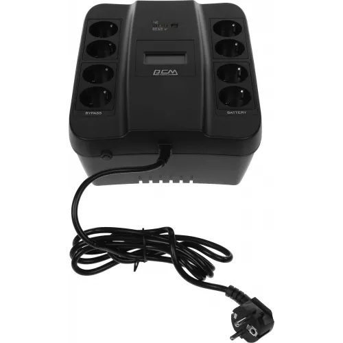 Источник бесперебойного питания Powercom Spider SPD-900U LCD 540Вт 900ВА черный