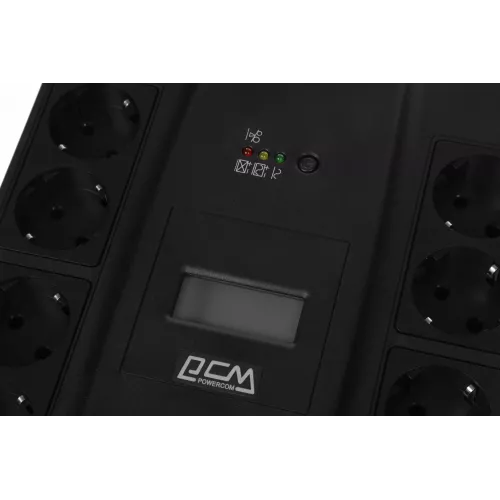 Источник бесперебойного питания Powercom Spider SPD-900U LCD 540Вт 900ВА черный
