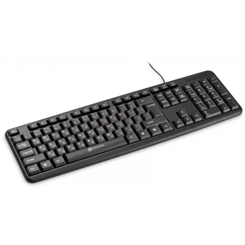 Клавиатура Оклик 90MV2 черный USB (1185967) кабель 1.8м