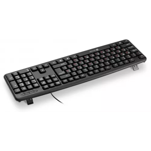 Клавиатура Оклик 90MV2 черный USB (1185967) кабель 1.8м