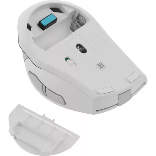 Мышь A4Tech Fstyler FG35 серебристый/белый оптическая 2000dpi беспров. USB 6but (FG35 SILVER)