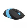 Мышь A4Tech Fstyler FG10S черный/синий оптическая 2000dpi silent беспров. USB для ноутбука 4but (FG10S BLUE)