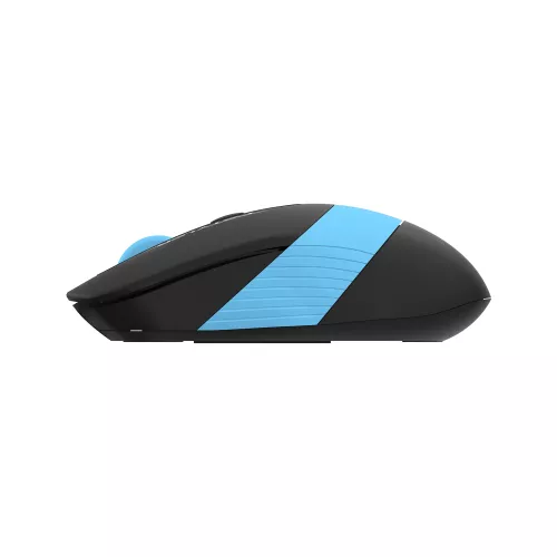 Мышь A4Tech Fstyler FG10S черный/синий оптическая 2000dpi silent беспров. USB для ноутбука 4but (FG10S BLUE)