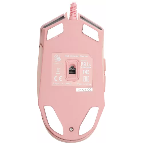 Мышь A4Tech Bloody P91s розовый оптическая 8000dpi USB 8but (P91S PINK ACTIVATED)