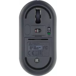 Мышь A4Tech Fstyler FG20 пепельный/синий оптическая 2000dpi беспров. USB для ноутбука 4but (FG20 ASH BLUE)