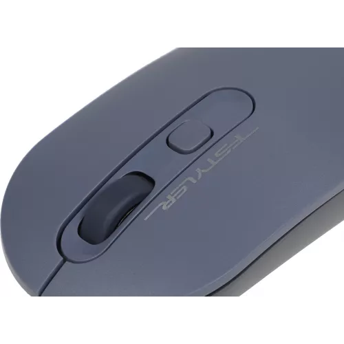 Мышь A4Tech Fstyler FG20 пепельный/синий оптическая 2000dpi беспров. USB для ноутбука 4but (FG20 ASH BLUE)