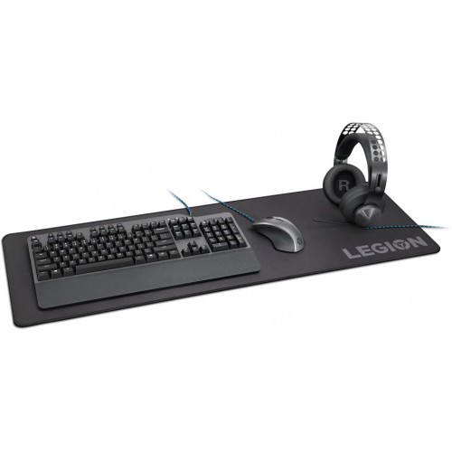Коврик для мыши Lenovo Legion Gaming XL черный 900x300x3мм (GXH0W29068)