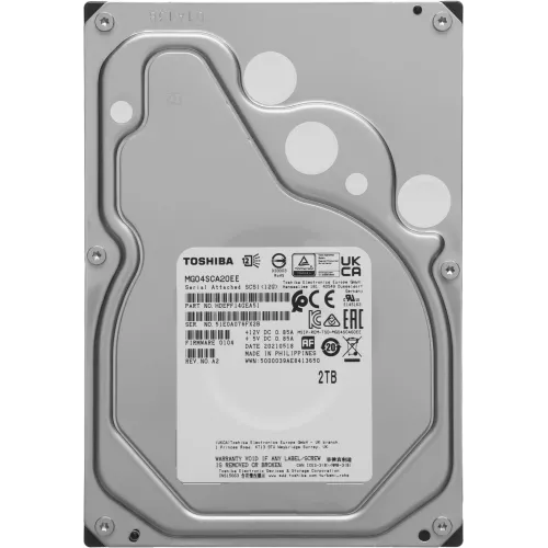 Жесткий диск Toshiba SAS 3.0 2Tb MG04SCA20EE Server Enterprise Capacity (7200rpm) 128Mb 3.5"