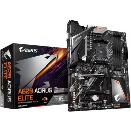 Материнская плата Gigabyte A520 AORUS ELITE Soc-AM4 AMD A520 4xDDR4 ATX AC`97 8ch(7.1) GbLAN RAID+DVI+HDMI