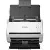 Сканер протяжный Epson WorkForce DS-530II (B11B261401/502) A4 белый/черный