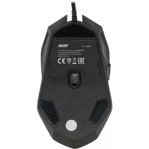 Мышь Acer OMW170 черный оптическая 3200dpi USB 6but (ZL.MCEEE.00R)