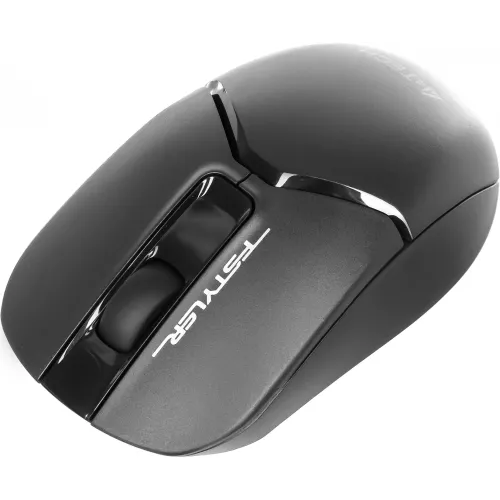 Клавиатура + мышь A4Tech Fstyler FG1012 клав:черный/серый мышь:черный USB беспроводная Multimedia (FG1012 BLACK)