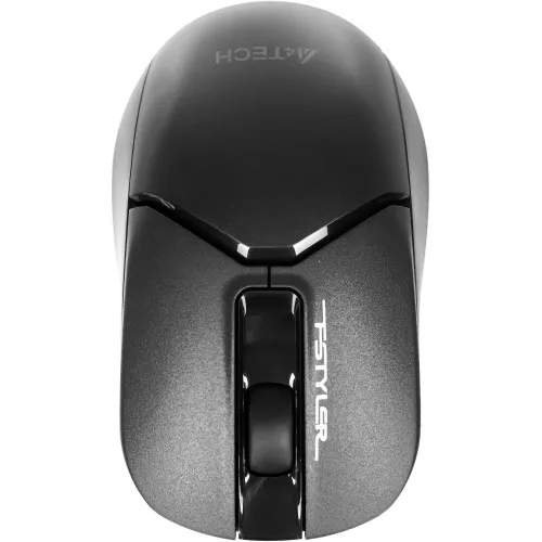 Клавиатура + мышь A4Tech Fstyler FG1012 клав:черный/серый мышь:черный USB беспроводная Multimedia (FG1012 BLACK)