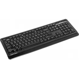 Клавиатура + мышь A4Tech Fstyler FG1012 клав:черный/серый мышь:черный USB беспроводная Multimedia (FG1012 BLACK)