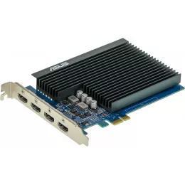 Видеокарта Asus PCI-E 2.0 GT730-4H-SL-2GD5 NVIDIA GeForce GT 730 2Gb 64bit GDDR5 902/5010 HDMIx4 HDCP Ret