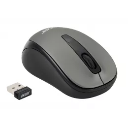 Мышь Acer OMR134 серый оптическая 1000dpi беспров. USB для ноутбука 3but (ZL.MCEEE.01H)