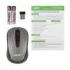 Мышь Acer OMR134 серый оптическая 1000dpi беспров. USB для ноутбука 3but (ZL.MCEEE.01H)