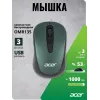 Мышь Acer OMR135 зеленый оптическая 1000dpi беспров. USB для ноутбука 3but (ZL.MCEEE.01I)