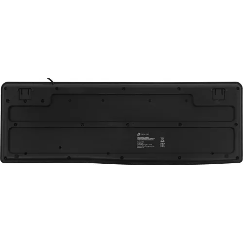 Клавиатура Оклик 305M черный USB Multimedia (1659987) кабель 1.6м