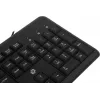 Клавиатура Оклик 305M черный USB Multimedia (1659987) кабель 1.6м