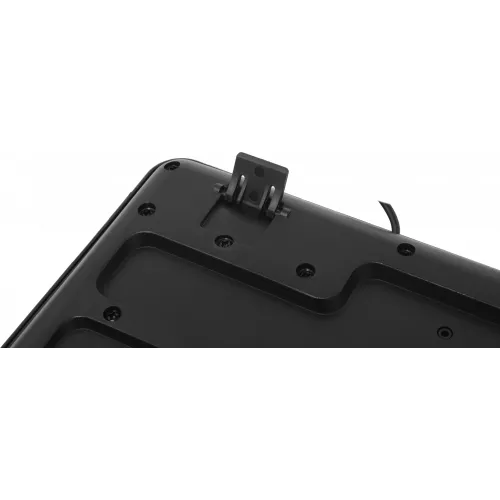 Клавиатура Оклик 305M черный USB Multimedia (1659987) кабель 1.6м