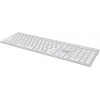 Клавиатура A4Tech FBX50C белый USB беспроводная BT/Radio slim Multimedia (FBX50C WHITE)