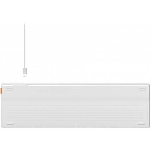 Клавиатура A4Tech FBX50C белый USB беспроводная BT/Radio slim Multimedia (FBX50C WHITE)