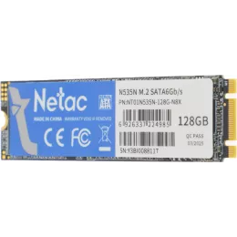 Накопитель SSD Netac SATA-III 128GB NT01N535N-128G-N8X N535N M.2 2280