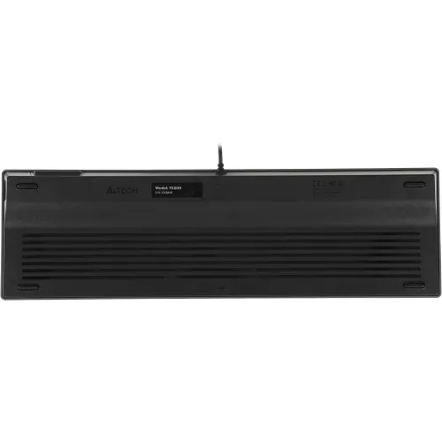 Клавиатура A4Tech FX60H серый USB slim LED (FX60H GREY/WHITE) кабель 1.5м