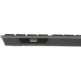 Клавиатура A4Tech FX60H серый USB slim LED (FX60H GREY/WHITE) кабель 1.5м