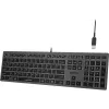 Клавиатура A4Tech FX60H серый USB slim LED (FX60H GREY/WHITE) кабель 1.5м