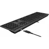 Клавиатура A4Tech FX60H серый USB slim LED (FX60H GREY/WHITE) кабель 1.5м