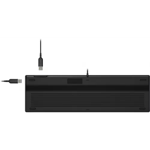 Клавиатура A4Tech FX60H серый USB slim LED (FX60H GREY/NEON) кабель 1.5м