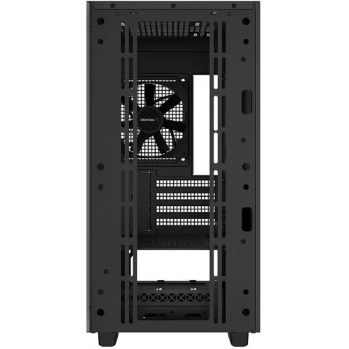 Корпус Deepcool CH370 черный без БП mATX 7x120mm 4x140mm 2xUSB3.0 audio bott PSU