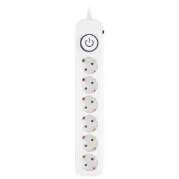 Сетевой фильтр Ippon BK-6-EU-3-10-W 3м (6 розеток) белый (коробка)