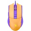 Мышь A4Tech Bloody L65 Max желтый/фиолетовый оптическая 12000dpi USB 6but (L65 MAX/ROYAL VIOLET)