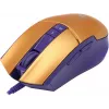 Мышь A4Tech Bloody L65 Max желтый/фиолетовый оптическая 12000dpi USB 6but (L65 MAX/ROYAL VIOLET)
