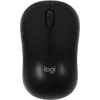 Мышь Logitech B220 Silent черный оптическая 1000dpi silent беспров. USB 2but (910-005553)