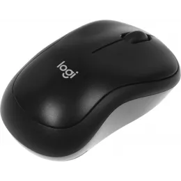 Мышь Logitech B220 Silent черный оптическая 1000dpi silent беспров. USB 2but (910-005553)