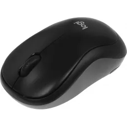 Мышь Logitech B220 Silent черный оптическая 1000dpi silent беспров. USB 2but (910-005553)