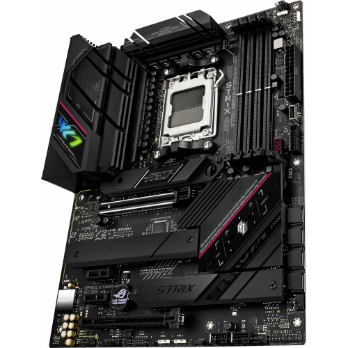 Материнская плата Asus ROG STRIX B650E-F GAMING WIFI Socket AM5 AMD B650 4xDDR5 ATX AC`97 8ch(7.1) 2.5Gg RAID+HDMI+DP