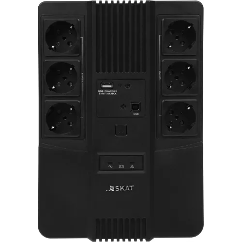 Источник бесперебойного питания Бастион Skat 800 AI 480Вт 800ВА черный