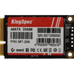 Накопитель SSD Kingspec mSATA 256Gb MT-256 MT Series mSATA