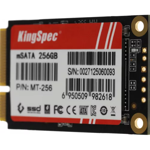 Накопитель SSD Kingspec mSATA 256Gb MT-256 MT Series mSATA